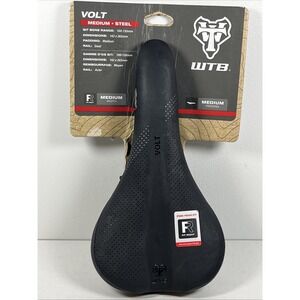 WTB Volt MTB Medium Padding Bike Seat‎ Steel Rails Black 142 Fit Right - DEFECTS